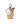 Alviero Martini Prima Classe Beige Leather Keychain