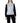 EA7 Emporio Armani White Polyester Sleeveless Jacket