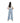 Only Blue Viscose Casual Pants
