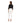 Morgan De Toi Black Polyester Biker Jacket