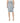 Morgan De Toi Blue Cotton Long Skirt