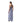 Liu Jo Blue Cotton Long Dress
