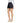 Morgan De Toi Black Recycled Polyester Shorts
