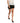 Morgan De Toi Black Recycled Polyester Shorts