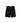 Morgan De Toi Black Recycled Polyester Shorts