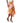Desigual Orange Viscose Long Skirt