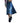 Desigual Blue Cotton Long Skirt