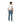 Levi's Blue Cotton Skinny Jeans
