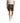 Gianni Lupo Black Cotton Bermuda Shorts