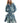 Desigual Blue Elastane Denim Jacket