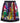 Versace Multicolor Silk Long Skirt