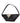 The Attico Black Leather Handbag