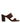 Paris Texas Brown Leather Platform Sandals