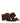 Paris Texas Brown Leather Platform Sandals
