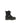PINKO Black Calf Leather Bos Taurus Lace-Up Boots