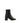 MM6 Black Lamb Ovis Aries Ankle Boots