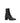 MM6 Black Lamb Ovis Aries Ankle Boots