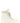 Rick Owens White Lamb Leather High Top Sneakers