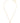 Vivienne Westwood Gold Brass Necklace