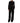 Max Mara Black Cotton Casual Pants