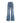 Ami Paris Blue Cotton Flared Jeans