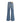 Ami Paris Blue Cotton Flared Jeans