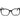 Max Mara Black Acetate Glasses (Frames)