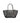 Guess Jeans Black Polyethylene Handbag