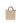 Rabanne Beige Raffia Shoulder Bag