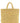 Prada Beige Raffia Tote Bag