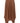 Valentino Garavani Brown Silk Midi Skirt