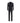 Giorgio Armani Black Wool Oves Aries Two-Piece Suit