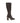 Stuart Weitzman Black Calf Leather Bos Taurus High Heel Boots