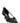 Prada Black Goatskin Mid Heel Pumps