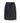 Fendi Black Cotton Mini Skirt