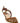 Fendi Brown Polyamide Mid Heel Pumps