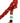 Alanui Red Cotton Necklace