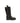 Fendi Black Calf Leather Bos Taurus Lace-Up Boots