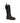 Fendi Black Calf Leather Bos Taurus Lace-Up Boots