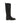 Stuart Weitzman Black Calf Leather Bos Taurus Flat Boots