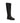 Stuart Weitzman Black Calf Leather Bos Taurus Flat Boots