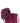 PINKO Purple Lambskin Clutch Bag