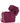 PINKO Purple Lambskin Clutch Bag