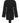 The Andamane Black Polyester Short Dress