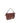 Fendi Bordeaux Calf Leather Bos Taurus Shoulder Bag