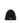 Maison Kitsuné Black Wool Oves Aries Beanie