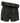 Rick Owens Black Lamb Leather Bermuda Shorts