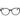 Max & Co Black Acetate Glasses (Frames)