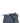 Fendi Blue Calfskin Clutch Bag