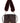 PINKO Bordeaux Lambskin Shoulder Bag